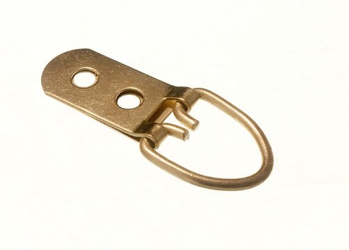 Bilderrahmen-Aufhänger Aus Messing – 50 Mm, Für Bilder & Spiegel, Tragkraft 15 Kg, Mit Schrauben
