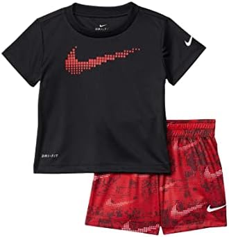 Nike Baby Boy’s Dri-FIT Dominate Graphic T-Shirt and Shorts Two-Piece Set (Toddler)