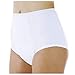 3-Pack Women's Maximum Absorbency Reusable Bladder Control Panties White 1XL (Fits Hip: 43-44