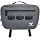 Bolsa de Cintura Impermeable para Pescar Xelfly con Porta Cañas, Correas Acolchadas y Bolsillos para Equipo - Cremallera Sumergible, Asa Superior Resistente, Ajustes (Gris) miniatura 1