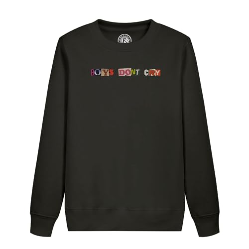 Sweatshirt enfant Boys Dont Cry en coton bio style vintage pour ado
