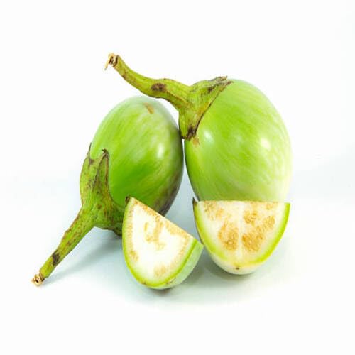 Nuovi semi di melanzane fresche 50 pezzi per piantare verdi