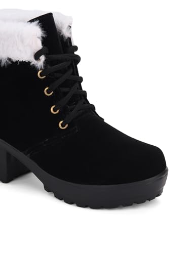 Image of black boots for women