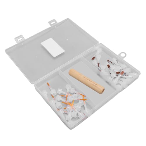 Nail Polish Brush Kit Dual Ended Wood Handle Nail Art Accessories