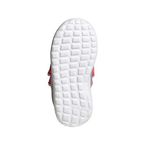 Adidas Unisex Baby Lite Racer Adapt 3.0 Running Shoe, Glory Grey/Pink/Cyan, 4 Toddler Us #TOP2