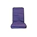 BackJack BJI Original BackJack-Made in The USA- Purple Cotton Fabric Lightweight Floor Seating Chair for Gaming, Families, Parents, Daycare, Back Support, Reading, Yoga, Meditation, Dorm, School