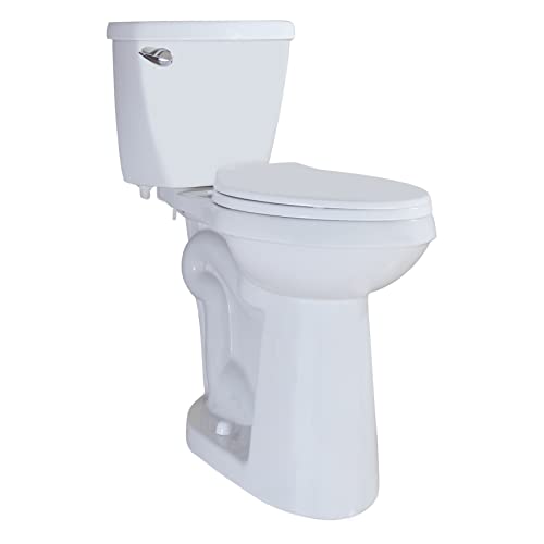 WinZo WZ5888C Extra Taller Two Piece Toilet Elongated Bowl with 21.25