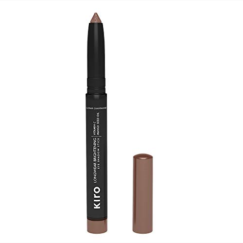 Image of Kiro Long Wear Brightening Eye Shadow Stick, Lunar Champagne, 1.4 g, Waterproof Eye Shadow, Vegan, No Parabens, Vitamin C &Mango Seed Oil, Intense Pigmentation, Non Toxic Eye Stick