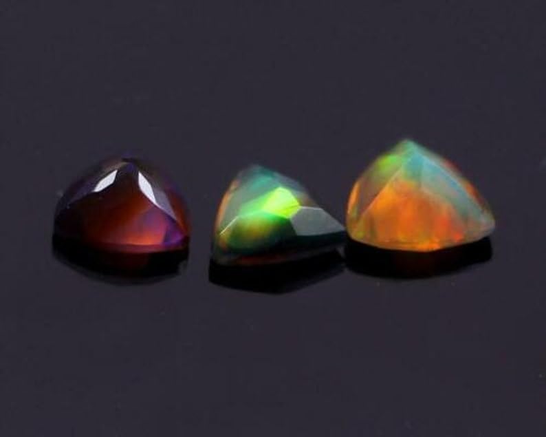 Opale éthiopienne pour la fabrication de bijoux artisanaux faits main uniques