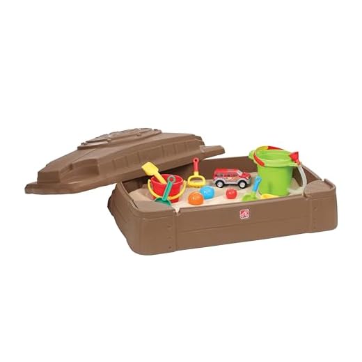 Step2 Play and Store Sandbox With Cover
