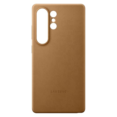 Image of SAMSUNG Galaxy S25 Ultra Kindsuit Phone Case, Protective Cover, Stylish Design, Durable, Soft Inner Lining, US Version, EF-VS938PFEGUS, Camel