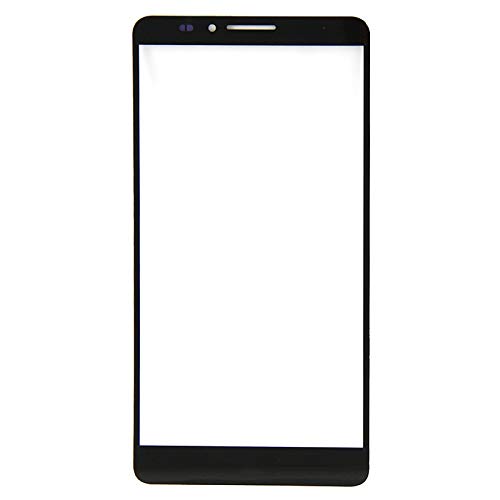 Vitre extérieure pour Huawei Ascend Mate 7 cassée rechange noir - 2