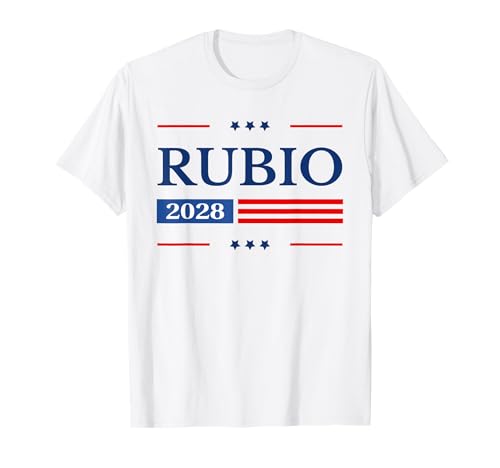 Rubio 2028 Marco Rubio 2028 For President Election Flag T-Shirt