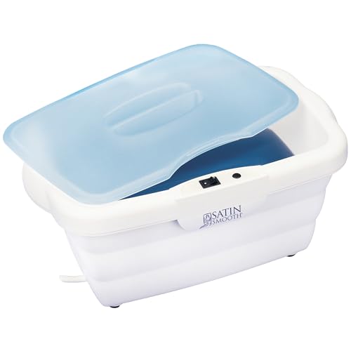 Image of Satin Smooth Paraffin Wax Warmer, Professional Wax Machine for Hands and Feet, Compact Spa Device for Therapeutic Moisturizing Treatment, Salon-Quality Paraffin Bath for Dry Skin Relief