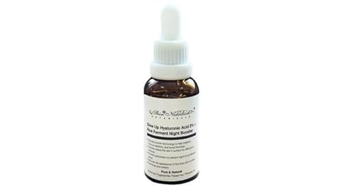 Skin Nutrition Botanicals Night Booster Serum, Hyaluronic Acid 2%, Rice Ferment