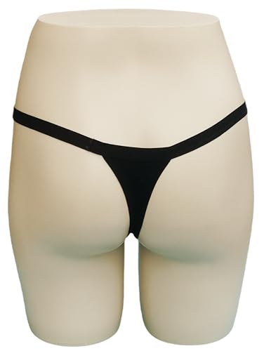 5 Pack Women's Black White Red Panties Cotton Spandex Thongs Underwear G-strings4