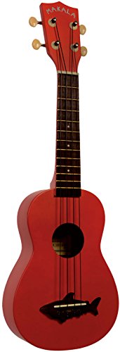 Kala MK-SS/RED Makala Mk-Ss-Red Shark Bridge Soprano Ukulele With Satin Finish cover