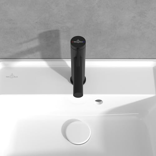 Robinet de lavabo noir mat anti-gaspillage d'eau Loop & Friends - 5