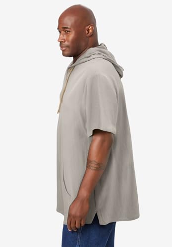 KingSize Men's Big & Tall Gauze Short-Sleeve Hoodie3
