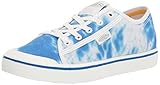KEEN Women's Elsa 5 Casual Comfortable Sneaker, Blue/White, 8.5
