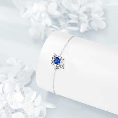 Zodiac Constellation Bracelet 925 Sterling Silver Constellation Link Bracelet Constellation Jewelry Gifts for Women2