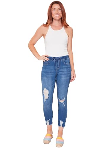 Royalty For Me Women's High Rise Jogger, Medium Blue, XL4