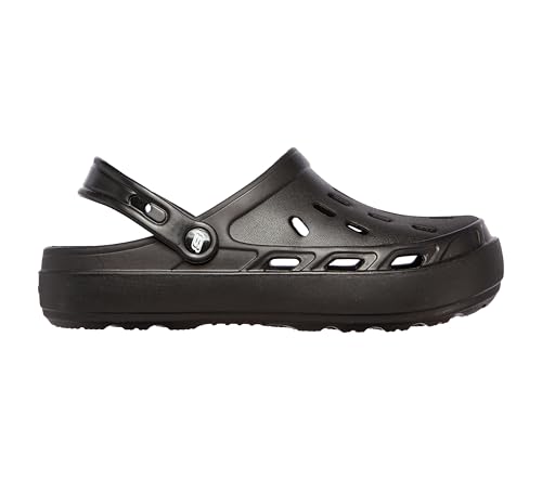 Image of Skechers mens Skechers Mens Swifters - Steady Black Lifestyle Shoes Sandal