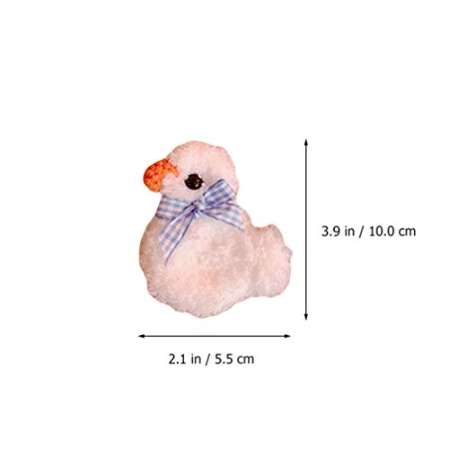 VALICLUD 6 broches de páscoa, desenho animado, animal, pelúcia, pintinho, broches, corsage, grampos