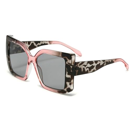 helena fashion Oversized Square Cat Eye Sunglasses For Women Luxury Big Wide Frame Men Sun Glasses Femle Shades S65