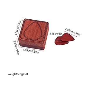 Médiator de guitare électrique avec boîte de rangement médiators de basses à cordes résistant à l’usure accessoire… - Les Beatles, Paul McCartney, John Lennon, RIngo Starr, George Harrison Médiator de guitare électrique avec boîte de rangement médiators de basses à cordes résistant à l'usure accessoire… – Image 5