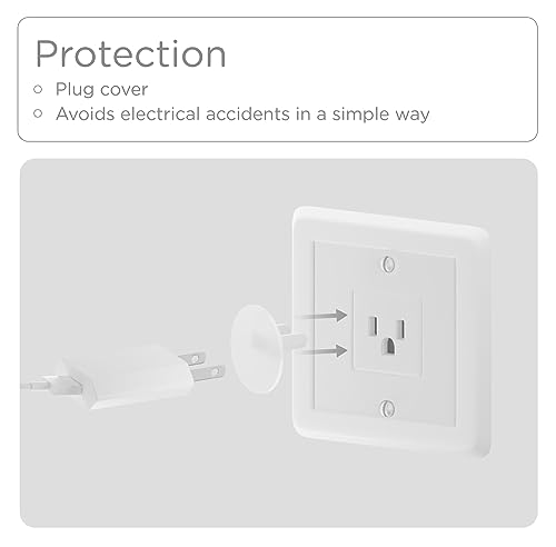 Baby Proofing Child Safety Strap Locks + Child Proof Outlet Covers (6+6 Pack) - Safety Locks For Baby With 3M Adhesive - Child Proof Cabinet Latches For Drawers, Fridge, Toilet - No Drilling (Grey) #TOP5