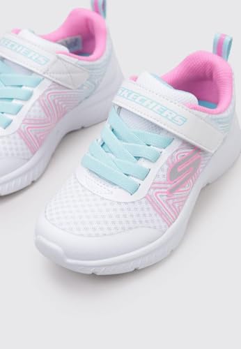 Skechers Microspec Plus enfant chaussure blanche robuste taille 1.5 UK - 2