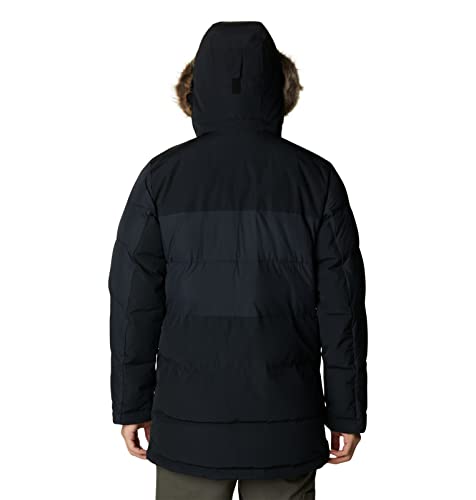 Columbia Men's Marquam Peak Fusion II Parka, Black, X-Large