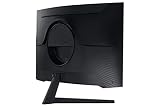 Samsung Monitor Gaming Odyssey G5, Curvo (1000R), 27'', 2560x1440 (WQHD 2K), HDR10, VA, 144 Hz,1 ms , FreeSync Premium, HDMI, Display Port, Ingresso Audio, Eye Saver Mode, Flicker Free - 4