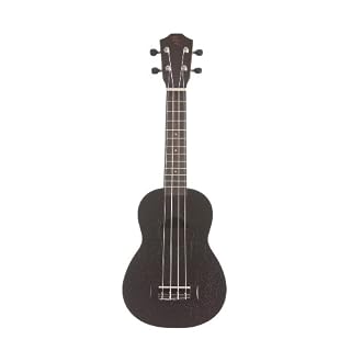 Ukulele Baton Rouge – V1 Goth – finish goth black – offenporig matt. - Les Beatles, Paul McCartney, John Lennon, RIngo Starr, George Harrison