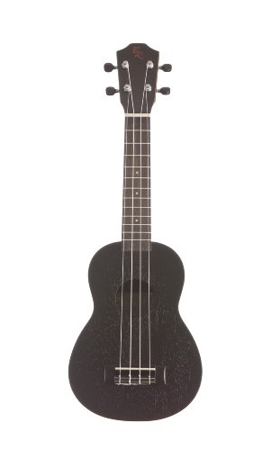 Ukulele Baton Rouge – V1 Goth – finish goth black – offenporig matt. - Les Beatles, Paul McCartney, John Lennon, RIngo Starr, George Harrison Ukulele Baton Rouge - V1 Goth - finish goth black - offenporig matt.