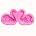 Runloo Cute Swan Silicone Mold Cake Mould