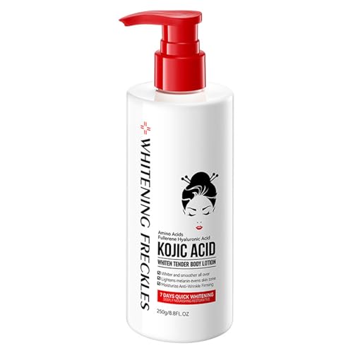 Ácido Kójico Blanqueamiento Hidratante, Ácido Kójico Crema Blanqueadora De La Piel, Crema Blanqueadora, Skin Whitening Cream Body lotion red