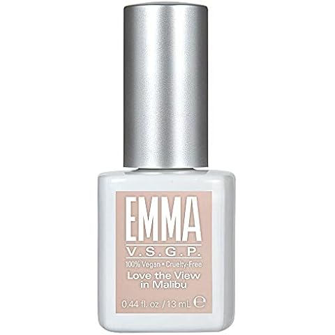 EMMA Beauty Gel Polish, Long Lasting Nail Color, 12+ Free Formula, 100% Vegan & Cruelty-Free, Love The View in Malibu, 0.44 fl. oz. Cover