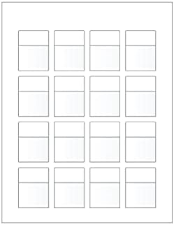 Laser Printer Sheet Labels – 0.5” W x 0.37” H Label Size – 156 Labels Per Sheet – 10 Sheets/Pack – Polyester Sheet – Printable Labels