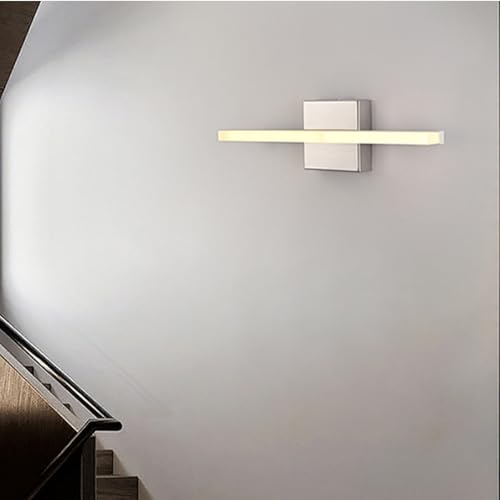 Luz Neutra Interior para Dormitorio y Escalera Aplique de Pared LED Largo Moderno de 60cm