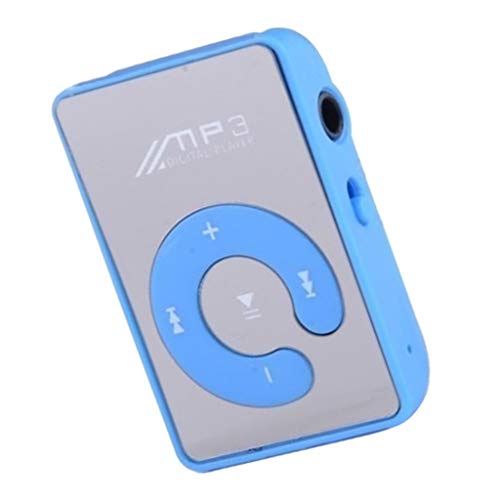 KESOTO Mini De Mp3 De 8 Gb Com Slot Para Cartão Micro Tf / Sd USB 2.0 Portátil, Azul