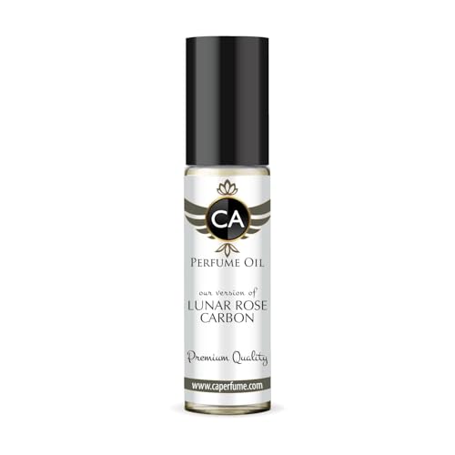 CA Perfume Impression of Lunar Rose Carbon for Men Eau De Parfum Aromatic Fougere Scent Long Lasting Cologne for Men Travel Size TSA Ready for Day and Night Wear 0.33 Fl Oz 10ml