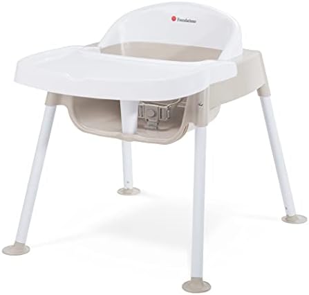 Foundations Secure Sitter Feeding Chair, 11", White/Tan