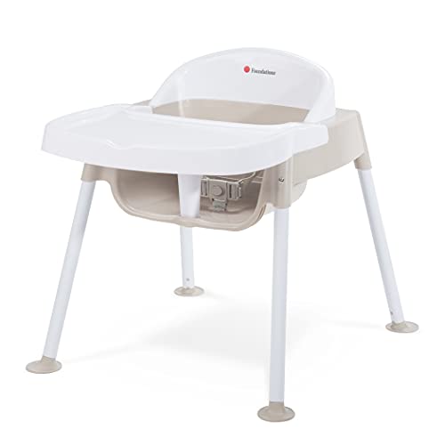 Foundations Secure Sitter Feeding Chair, 11", White/Tan #TOP2