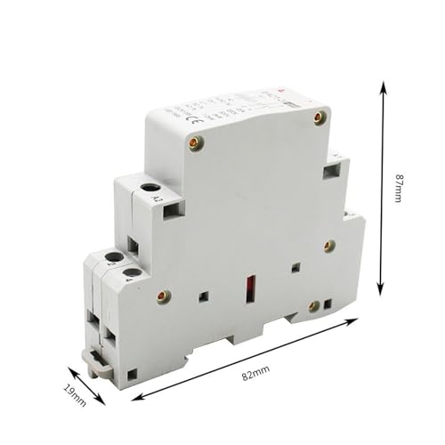 Contacteur modulaire 2P 20A eviter la surcharge du tableau electrique avec relais 2NO
