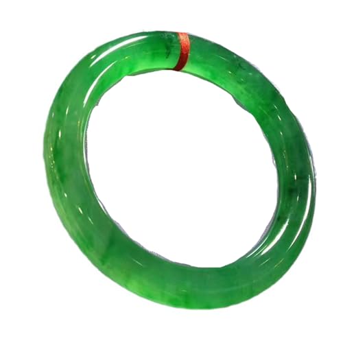 Bracelet en jade émeraude femme véritable avec certificat protection