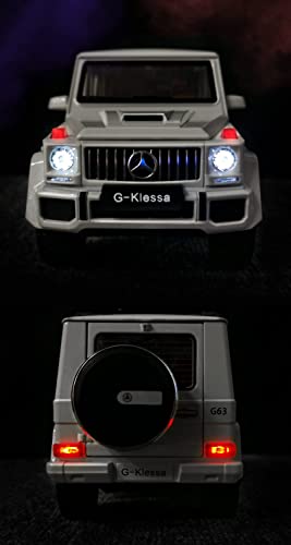 Image of Metal Pull Back Diecast Car 1:32 Mercedes Amg G63 G Klessa Pull Back Car Model With Sound Light Boys Gifts Toys For Kids?Pack Of 1?, Multicolor