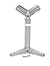 Vestil STAND-V Steel Roller Stand 23-1/2 to 39-1/4 Raised Height 1,760 Lb. Capacity Silver