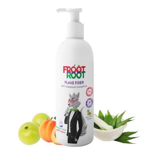 Image of Shampoo for Kids 5+ & Tweens |Anti-Dandruff |Natural Dandruff Fighters: Methi, Bhringaraj, Neem, Hibiscus, Papaya | Amla & Apricot Conditioners | Paraben & Sulfate Free | 100 ml for Strong, Shiny Hair